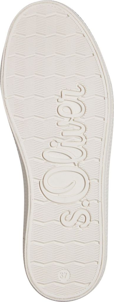 s.Oliver Damen Schnürschuh Court Sneaker Reißverschluss Plateau 5-23600-42, Größe:41 EU, Farbe:Blau