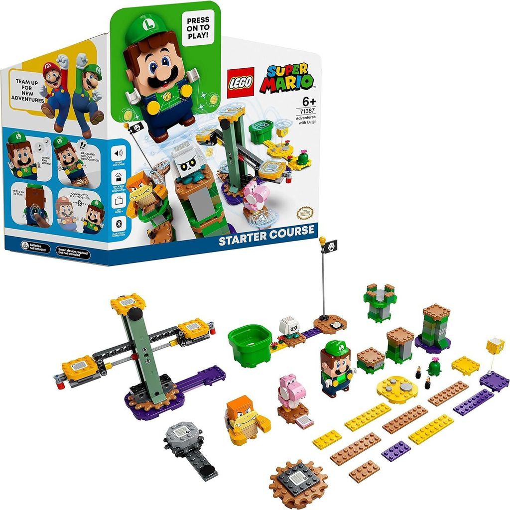 Set LEGO Super Mario 71387 Dobrodružstvo s Luigim – Obrázok produktu 