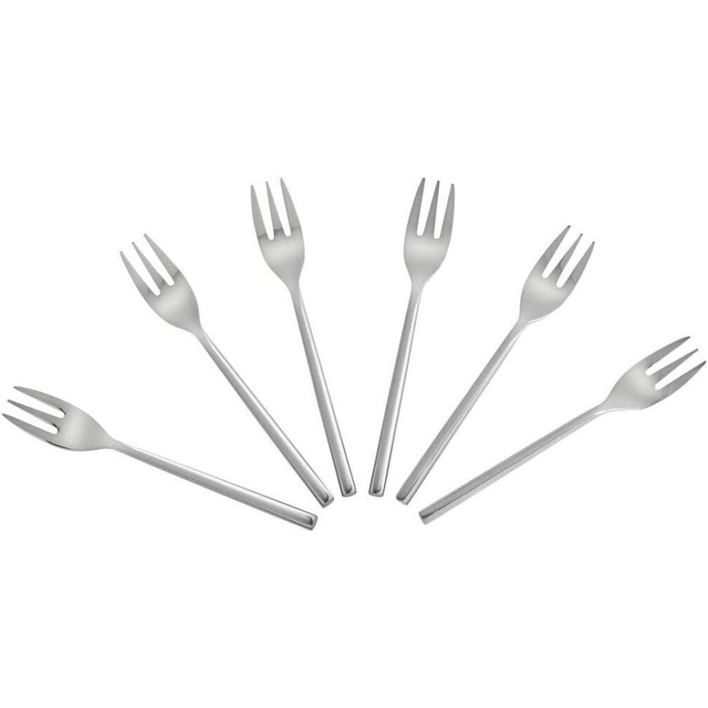Kage “Silk” Fork Set – 6 Stainless Steel Table Forks Immagine del prodotto 