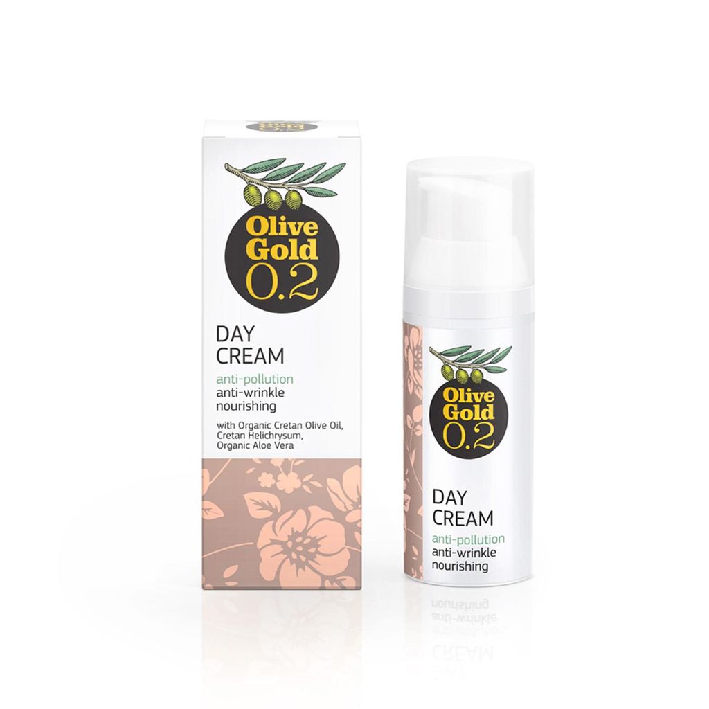 OLIVE GOLD 0.2 00500 - Tagescreme Anti-Falten 50ml, Naturkosmetik von Kreta