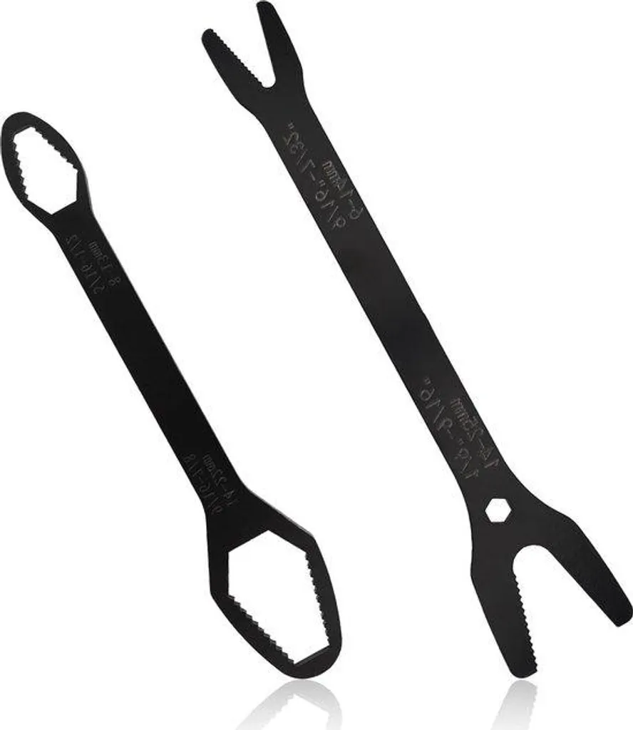 Clé universelle 6-25 mm noire : finissez-en avec les outils encombrants