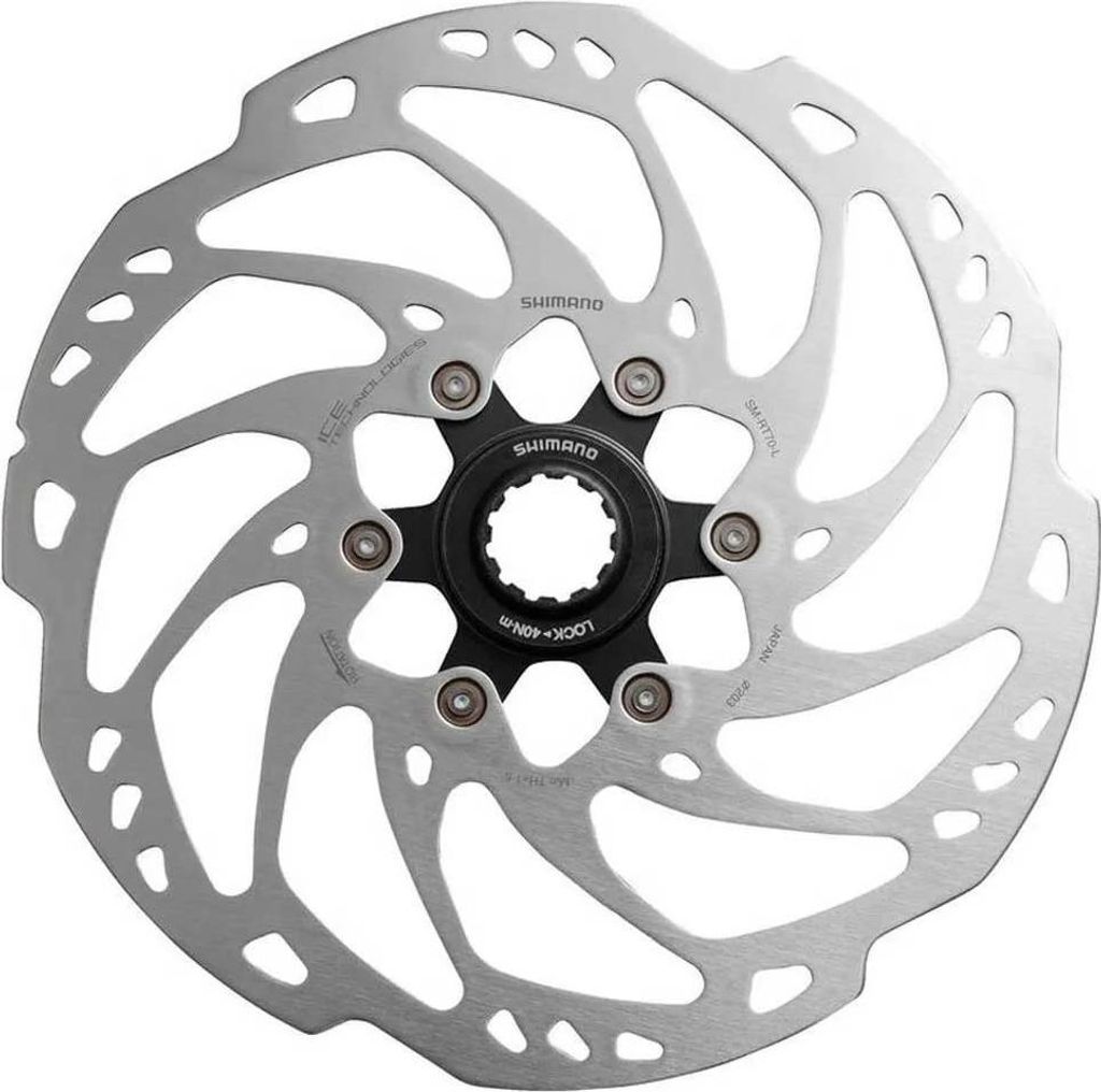 Disco freno Shimano SM-RT70M 180 mm, attacco centrale Immagine del prodotto 