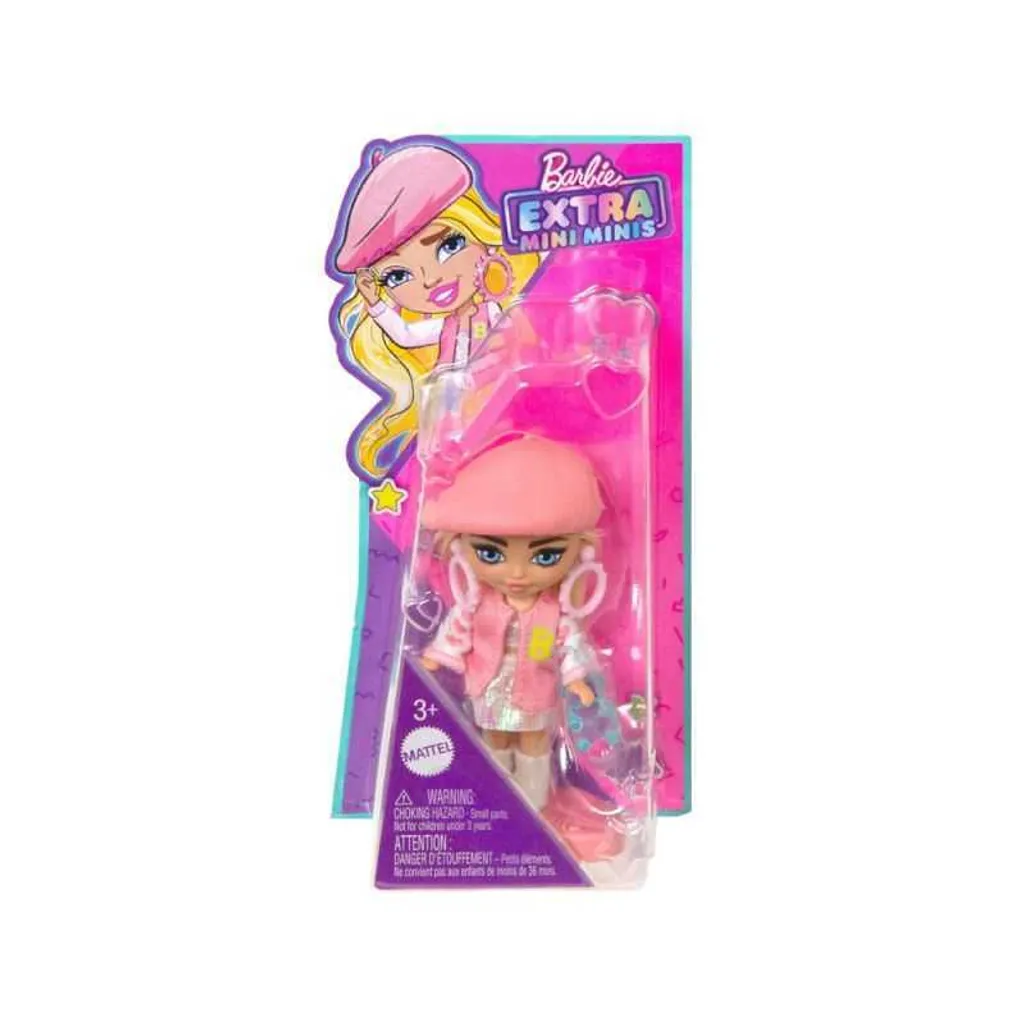 Mini Barbie Extra Minis blonde - La solution gain de place pour jouer - 6