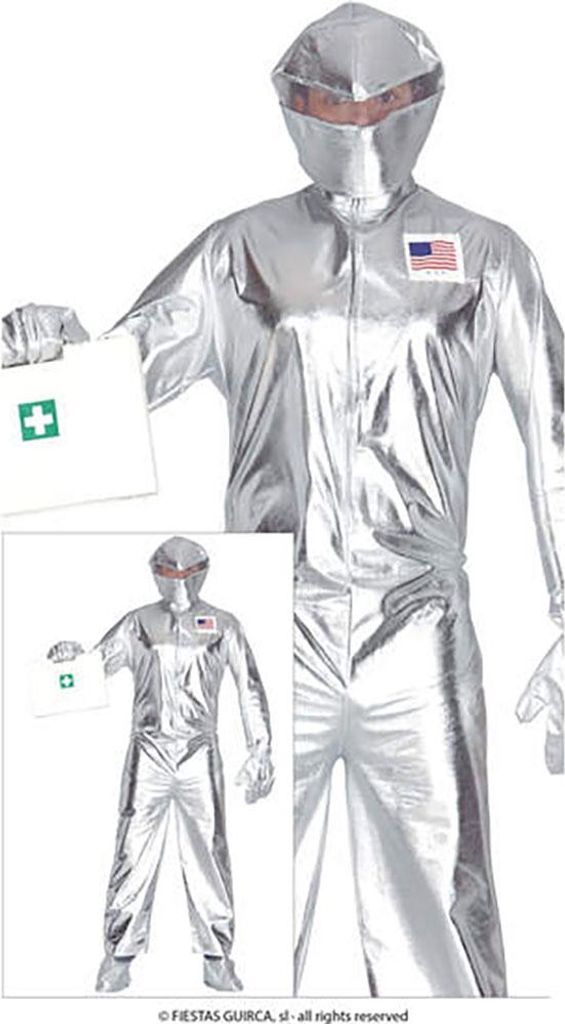 Fun Handschuhe FIESTAS GUIRCA NASA Astronautenhandschuhe - Kosmonaut Style Handschuhe Kostümzubehör Weltraum