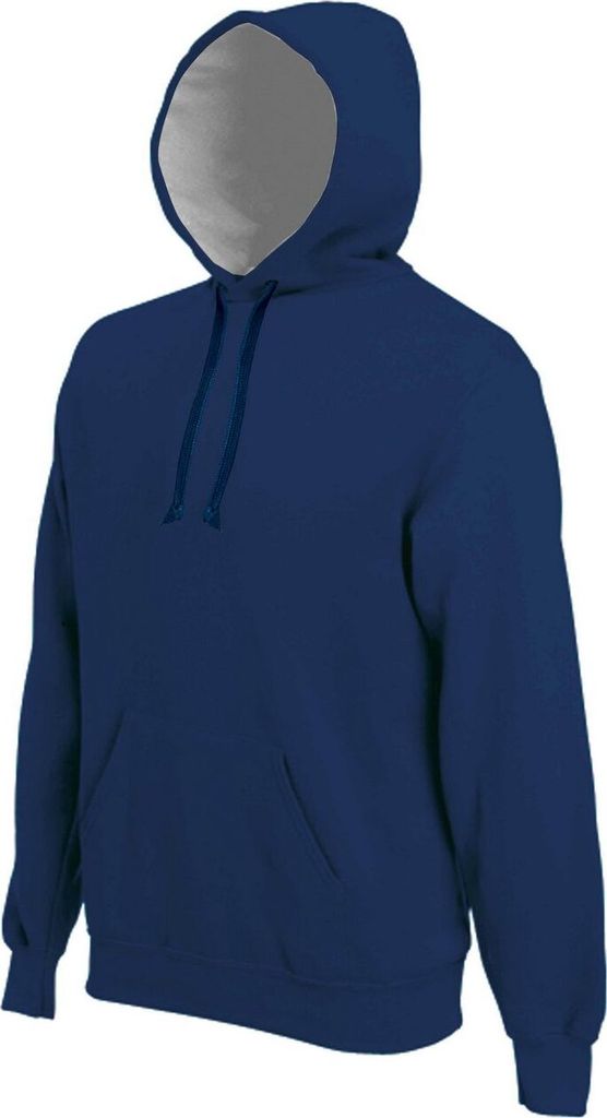 Kariban Damen Hoodie Kapuzenpullover Sweatjacke Pullover Sweatshirt, Größe:XL, Farbe:Navy Blau