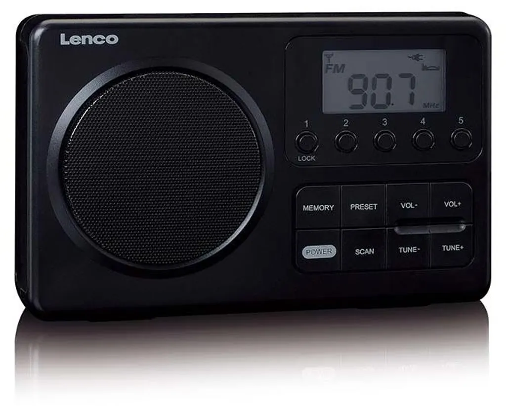 Radio FM Portable Lenco MPR-035BK : Simple à Utiliser et Très Compacte - 6