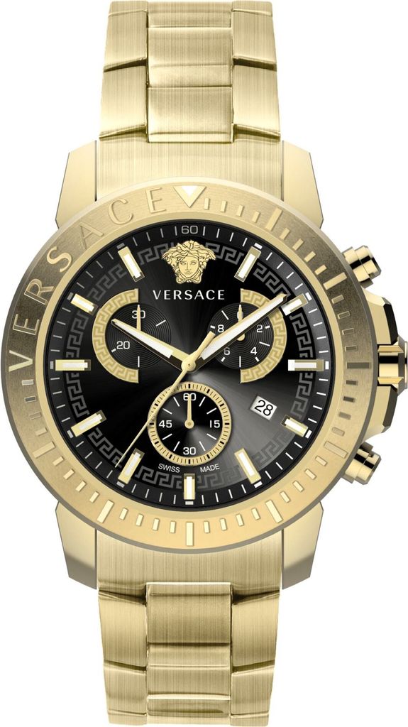 Versace Herren Uhr Armbanduhr Chronograph New Chrono Produktbild 