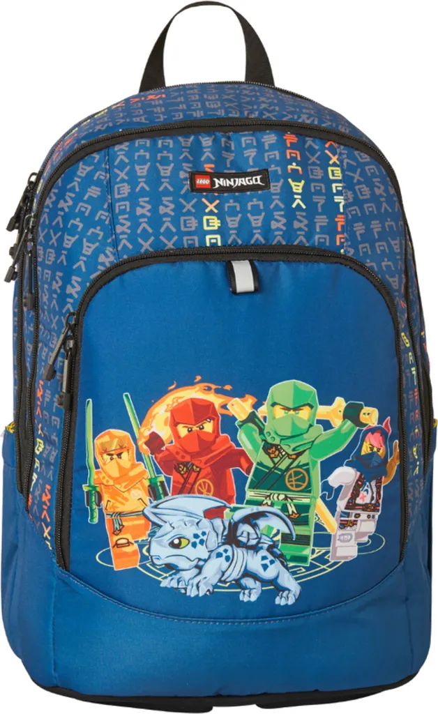 Sac à dos enfant LEGO Ninjago 20236-2403 avec bandes réfléchissantes bleu