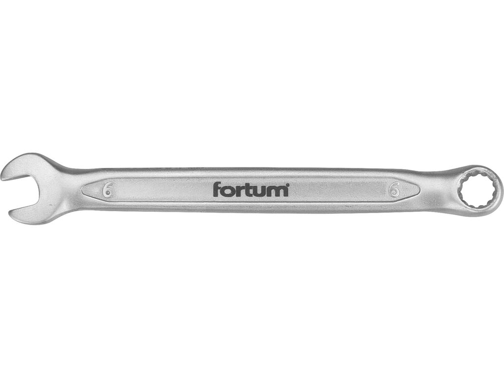 Fortum Ringmaulschlüssel (4730206) Ringmaulschlüssel, 6mm, L 110mm, 61CrV5