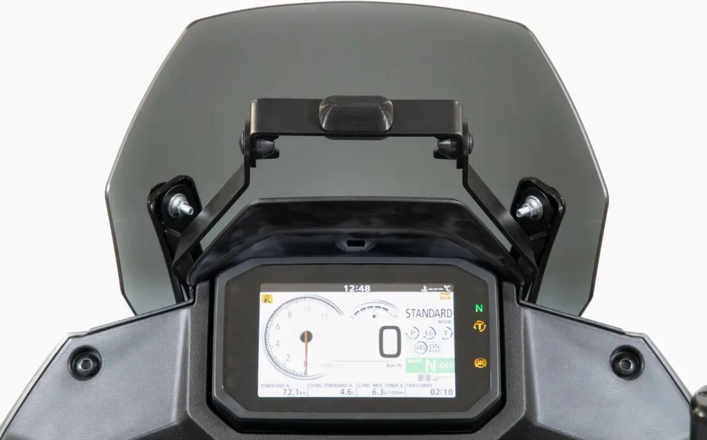 Support Téléphone ISOTTA pour HONDA Transalp XL750 en Aluminium Noir