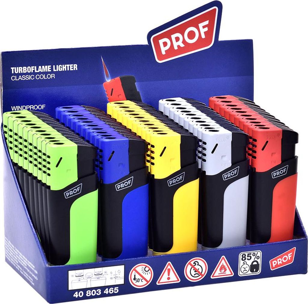 Briquet électronique Prof Allumage Fiable Et Sécurisé - Image du produit 
