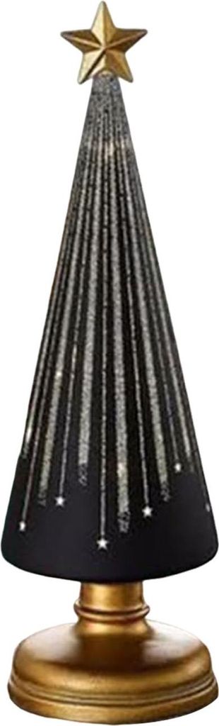 Funkelnder Lichter-Weihnachtsbaum, beleuchteter Sternenhimmel-Weihnachtsbaumschmuck aus Kunstharz für die Weihnachtsdekoration im Schlafzimmer, St...