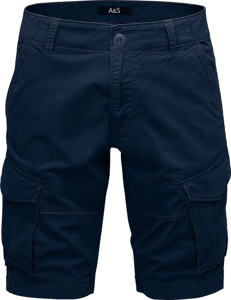 EGOMAXX Bermuda Chino Shorts mit Cargo-Taschen A&S Größe: 40W