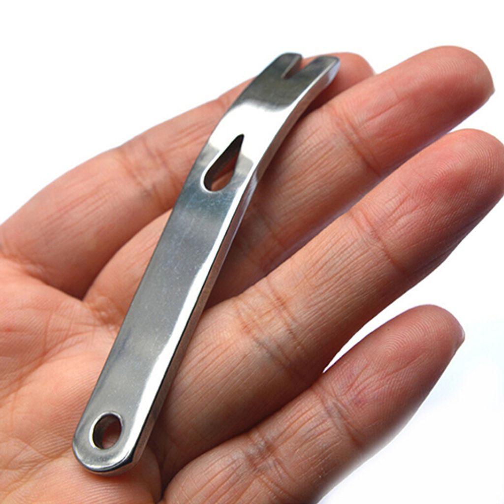 Multifunktions Tragbare Mini Tasche Edelstahl Brecheisen Outdoor Survival Tool