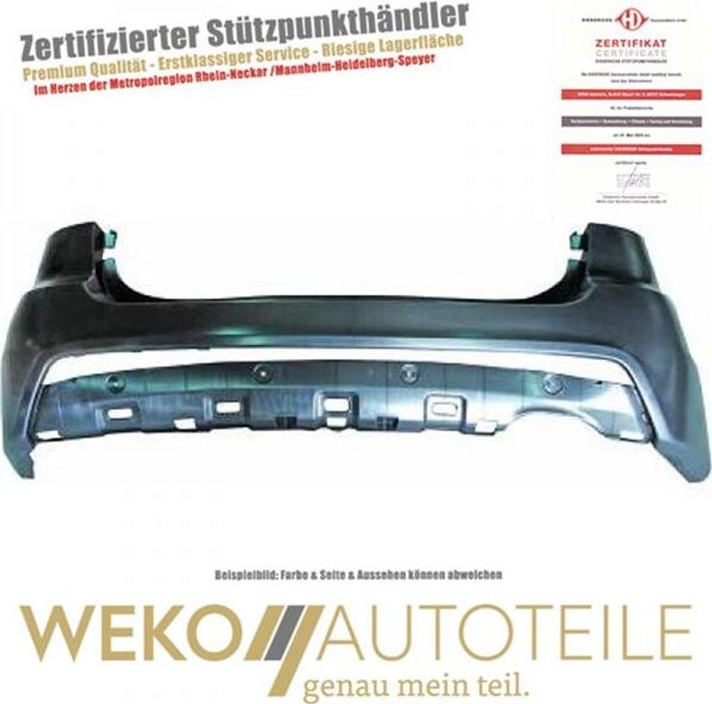 Stoßstange hinten DIEDERICHS 6586055 für KIA