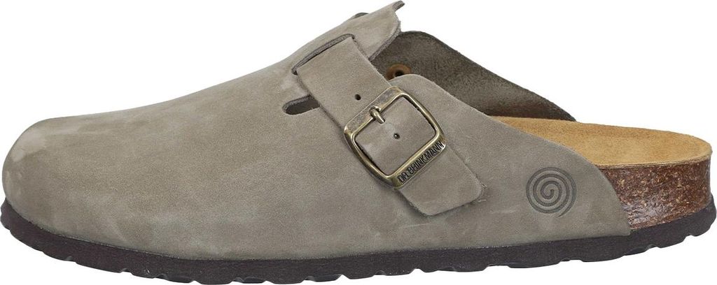 Dr. Brinkmann Nerpio Clogs Weiches Nubukleder, Gepolstertes Fußbett, Mit Markenlogo auf der Seite