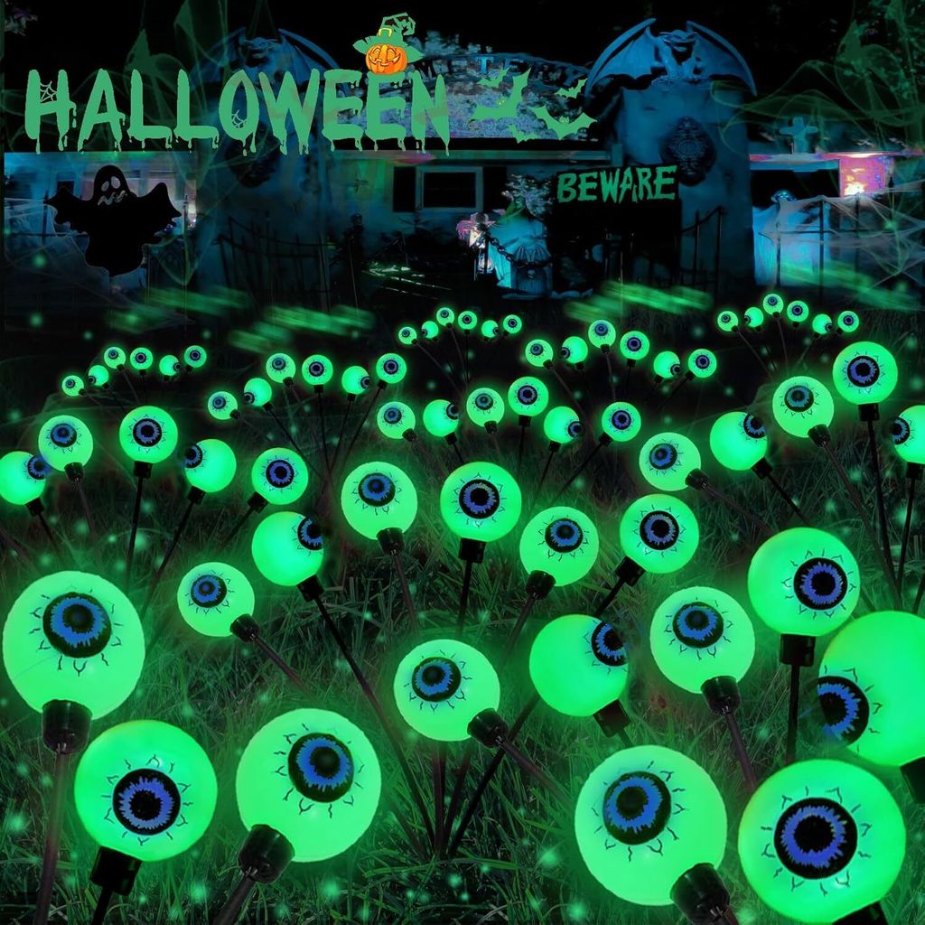 6er-Pack 36 LED-Halloween-Dekorationen für den Produktbild 