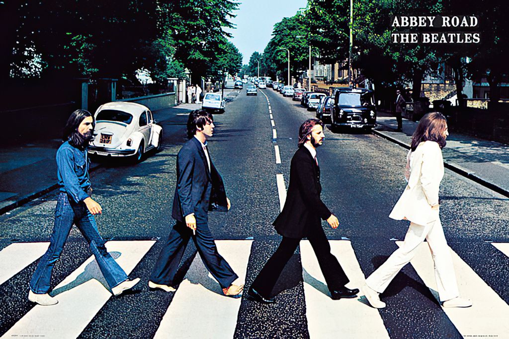 Poster The Beatles Abbey Road 91.5x61cm Produktbild 