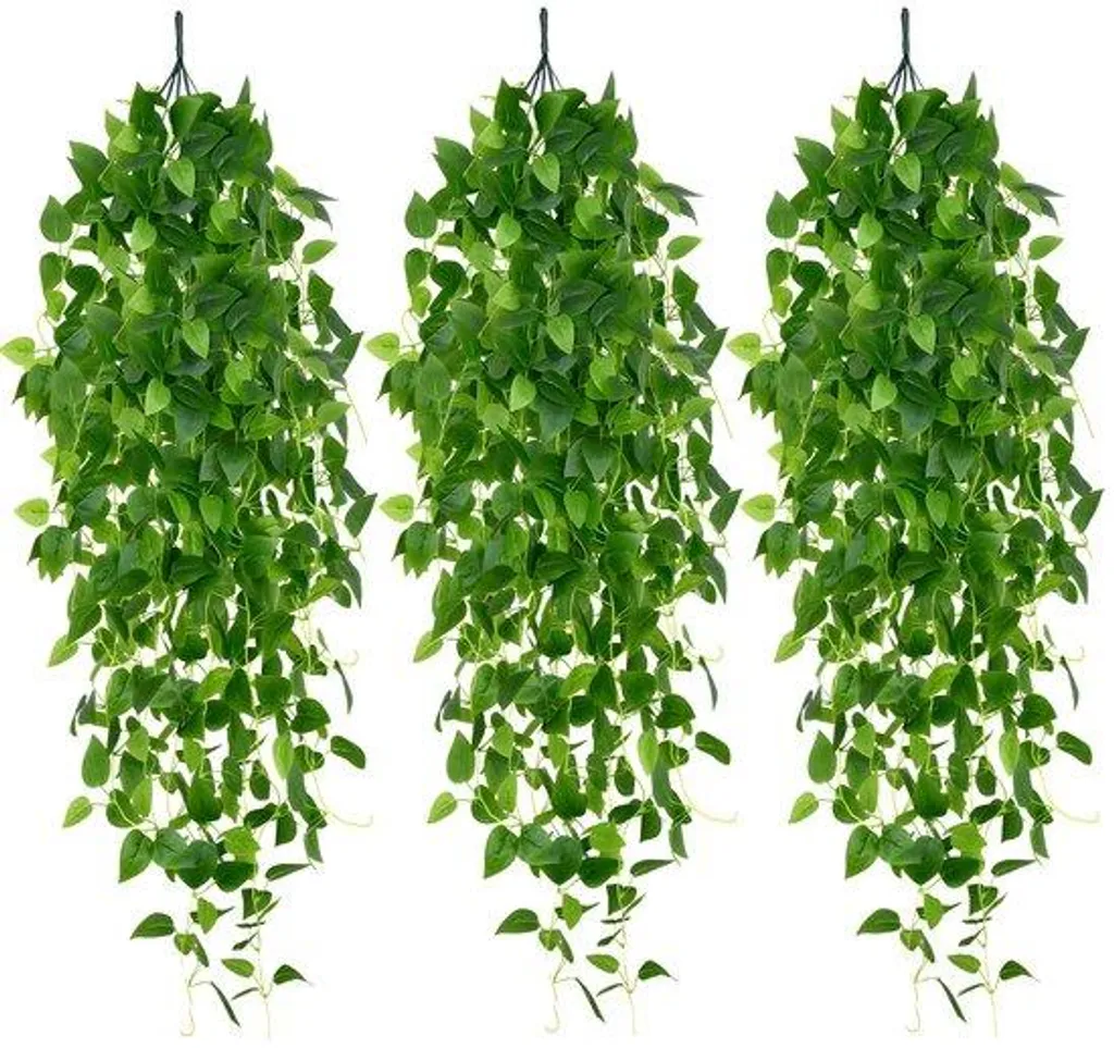 Plantes artificielles increvables, lot de 3 pour balcons sans soleil