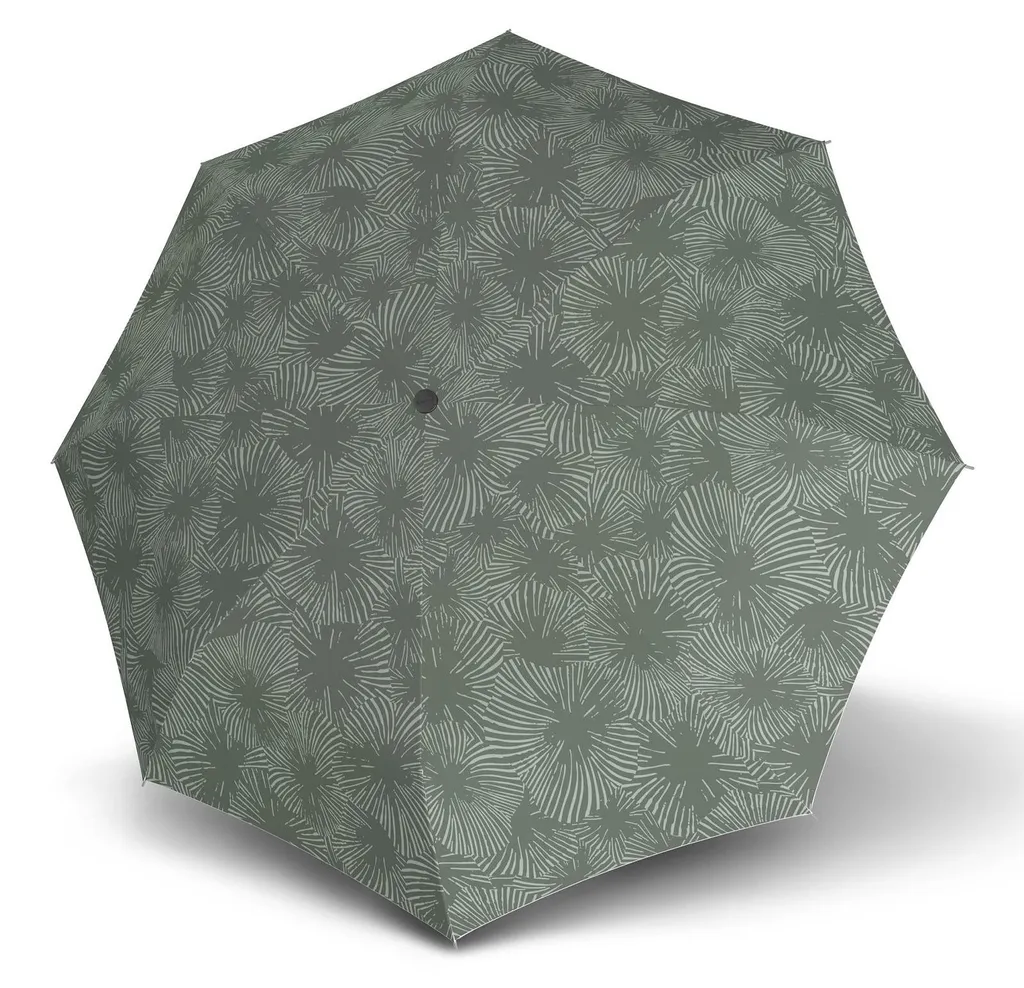 Parapluie pliable automatique Knirps T.200 robuste coloris gris-vert
