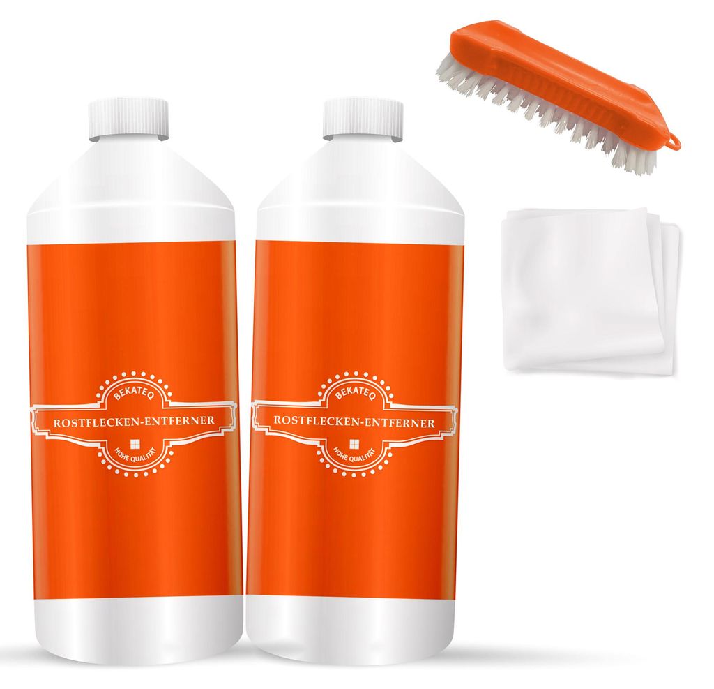 Rostflecken Entferner 2 x 250ml + Bürste - Steinreiniger Produktbild 