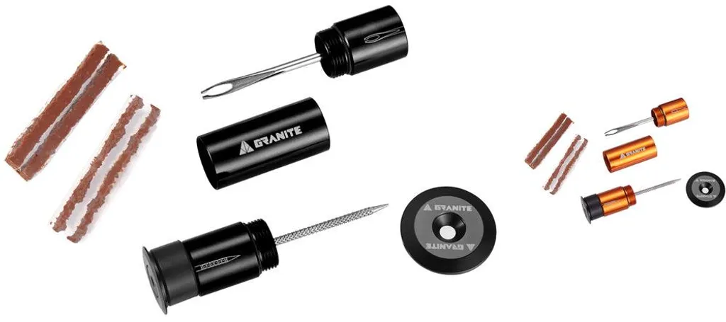 Kit de réparation Granite Design Stash Marron - Outil vélo intégré