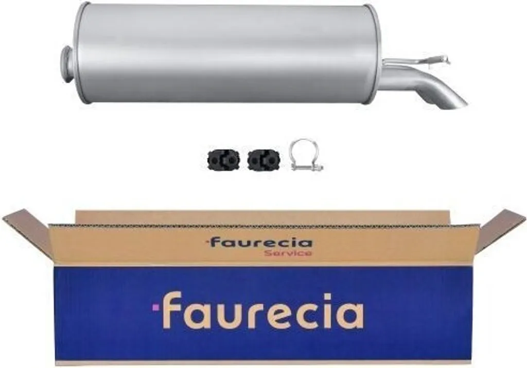 Silencieux d'échappement HELLA 8LD 366 027-361 pour Citroën C5 I