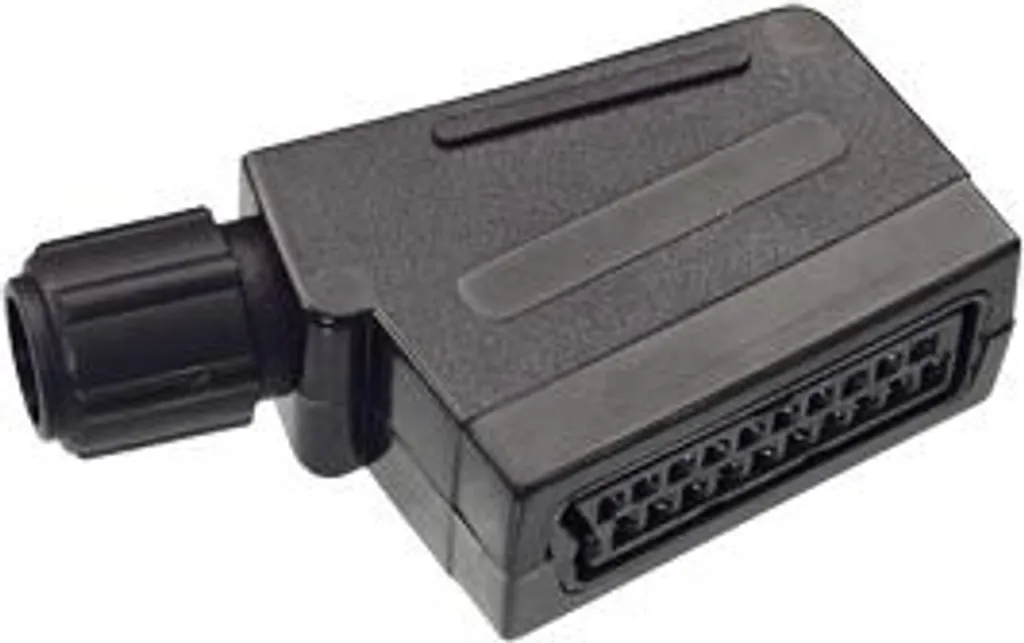 Adaptateur Péritel Femelle S/CONN 94001 pour Câble Audio Vidéo SCART