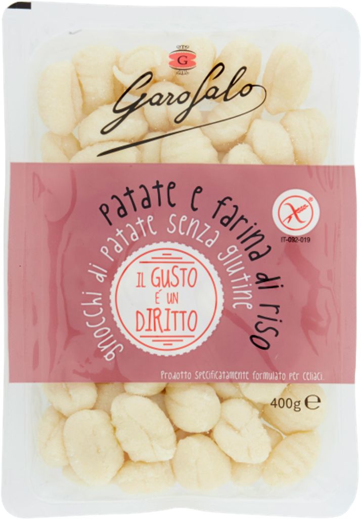 Gnocchis sans gluten Garofalo, 400 g Image du produit 