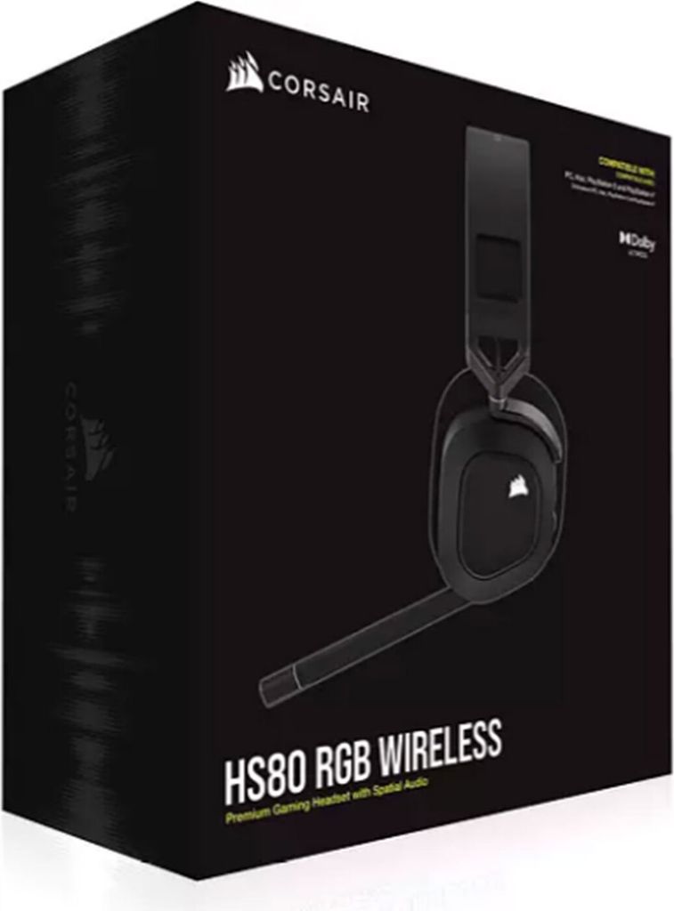Corsair HS80 RGB WIRELESS zestaw słuchawkowy premium do Zdjęcie produktu 30