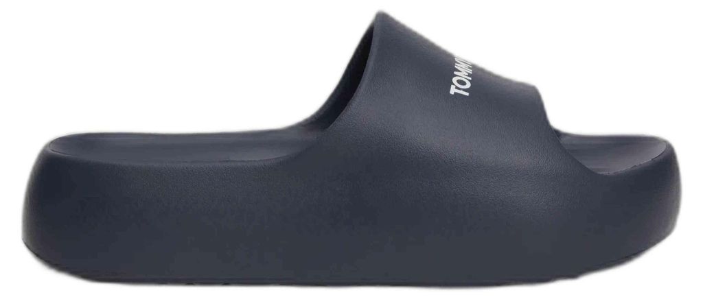 Tommy Jeans Uni Badelatschen/ Pantoletten Dunkelblau Produktbild 
