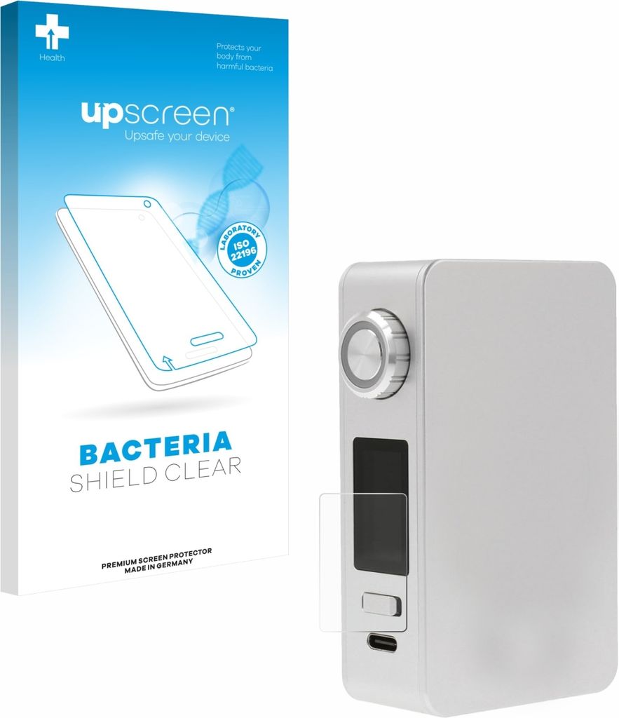 upscreen Schutzfolie für Lost Vape Centaurus M200 Displayschutz Displayschutzfolie Folie Klar antibakteriell