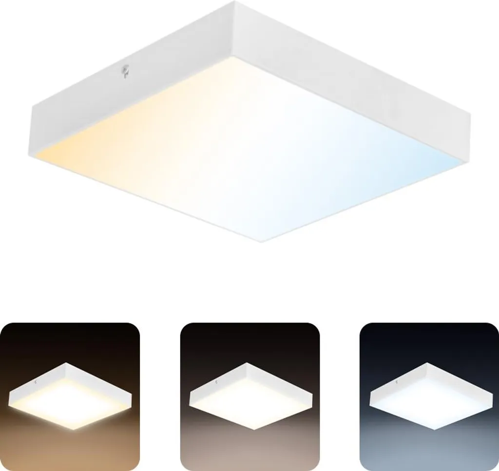 OFFERTA Plafoniera LED 24W 2270lm Horoz CATALINA/S 3CCT - Prezzo Top