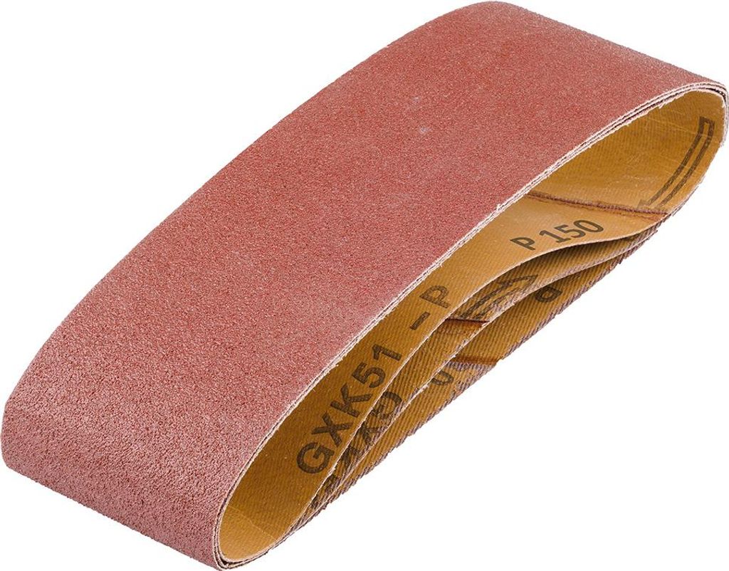 GRAPHITE Schleifbänder, Schleifband Set 3 x Korn P40/60/80/100/120 für Bandschleifer Schleifmaschine