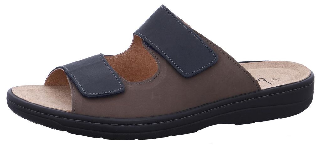 Belvida  Herrenschuhe Hausschuhe Pantolette Braun Freizeit Produktbild 