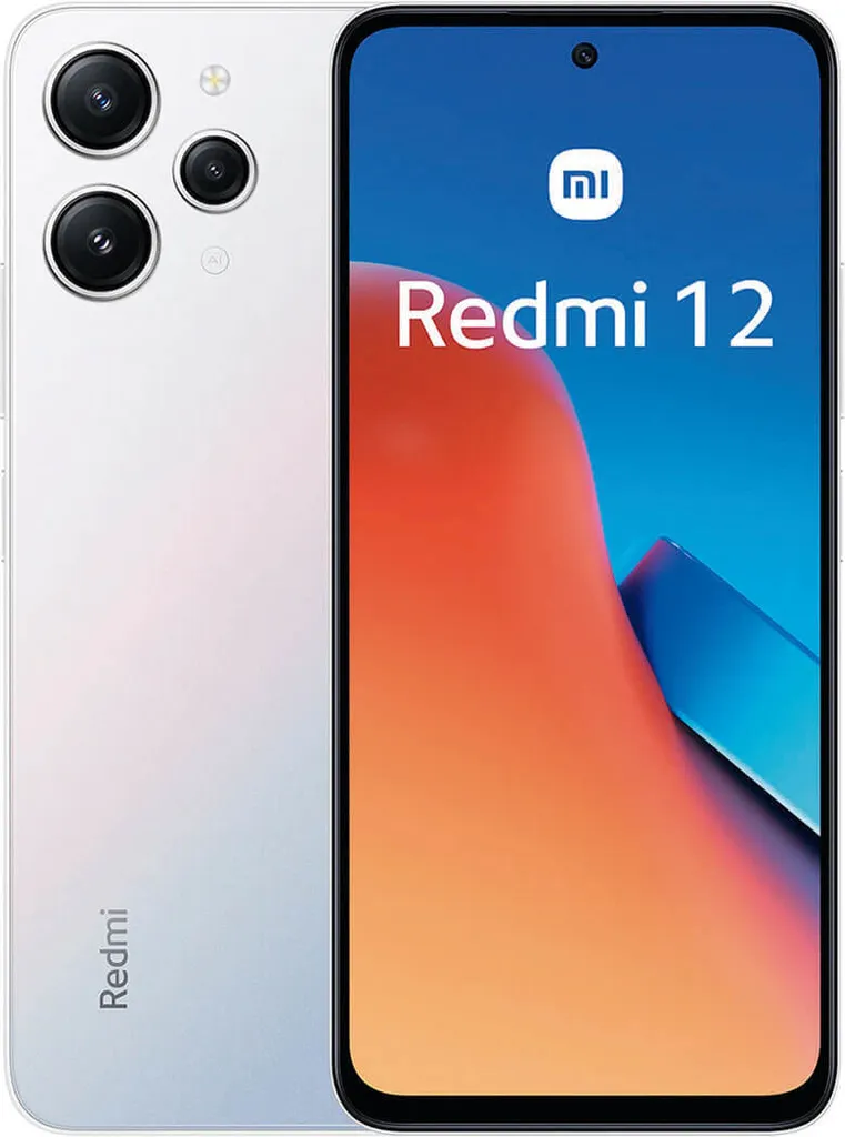 Xiaomi Redmi 12 4G 8 Go 128 Go Polar Silver Double SIM 23053RN02A