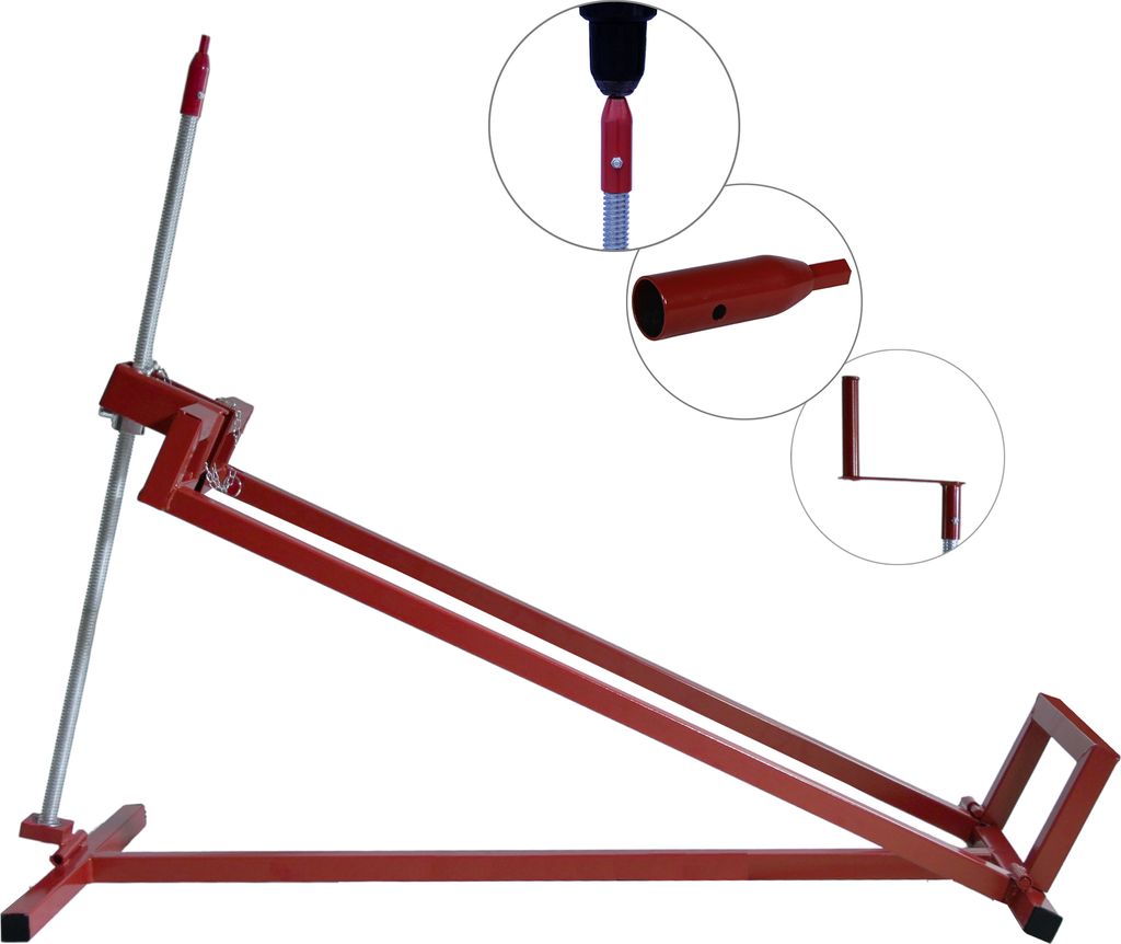 Rasentraktor Heber 450 kg Hebebühne Hebevorrichtung Produktbild 3