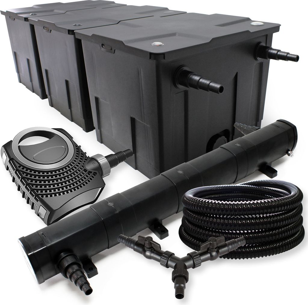 Set completo SunSun: filtro per laghetti CBF-350C fino a Immagine del prodotto 