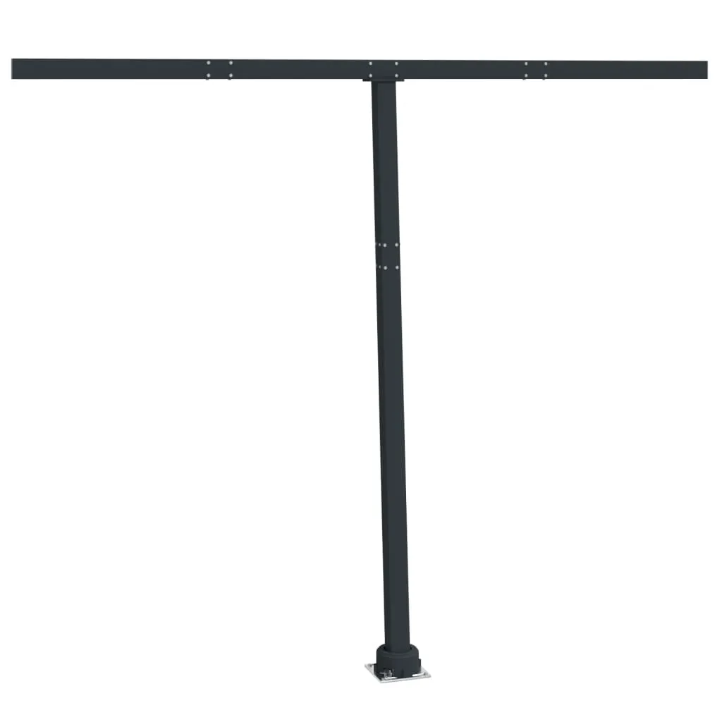 vidaXL Supporti Tende da Sole Antracite 300x245 cm Ferro - Offerta