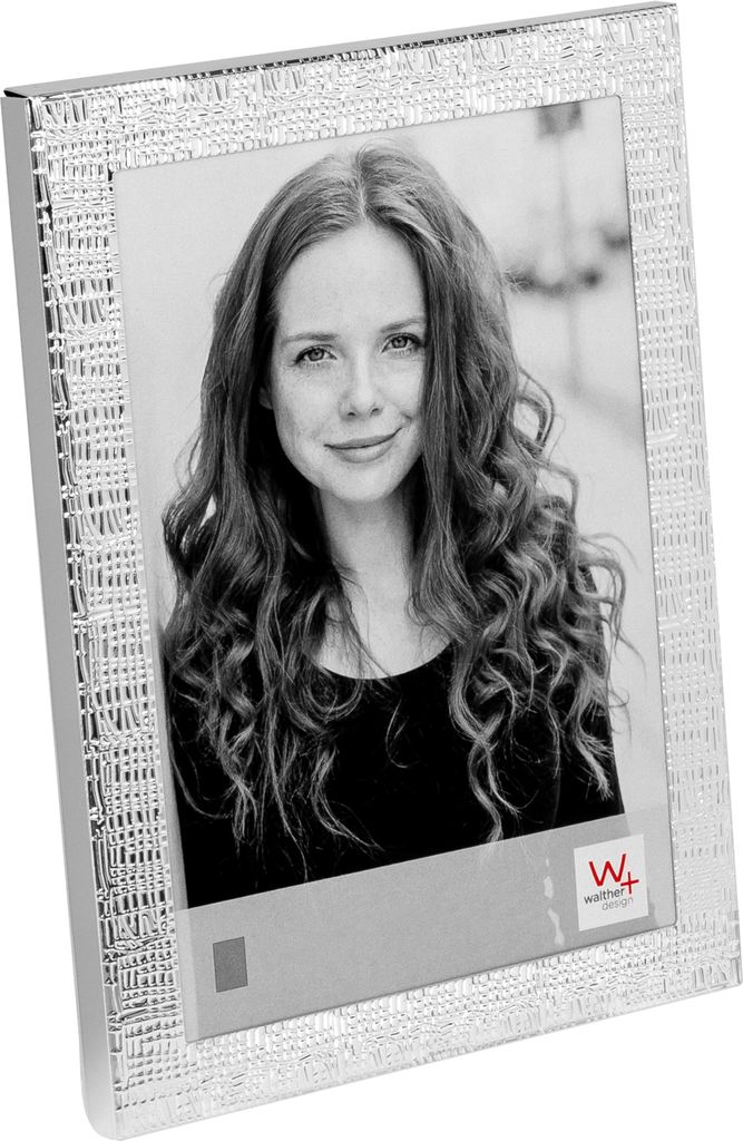 Walther, AB015S, Mirja Alu-Portraitrahmen, 10X15 cm, silber