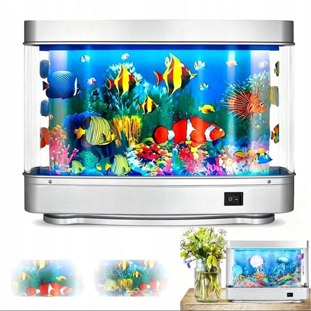 LED akvarijní lampa, noční světlo, osvětlení pro akvarijní Obrázek produktu 
