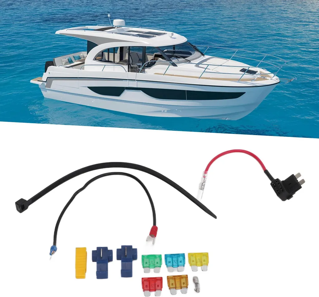 Kit Portafusibili Stagno 12V/24V Professionale per Nautica e Fuoristrada
