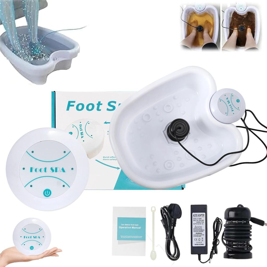Ionisches Detox Fußbad - Elektrisches Fußspa-Massagegerät - Produktbild 
