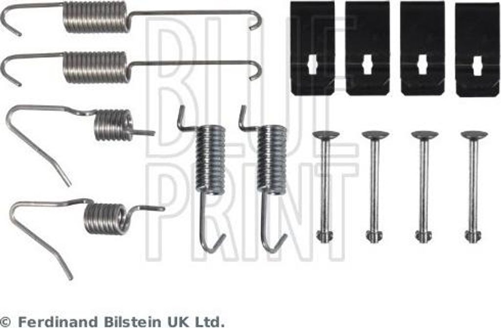 BLUE PRINT Zubehörsatz Bremsbacken ADBP410065 Hinten für RENAULT KOLEOS (HY) 0,079kg