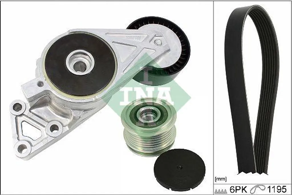 Supprimer les Bruits Moteur avec le Kit Courroies INA OE 021903026A