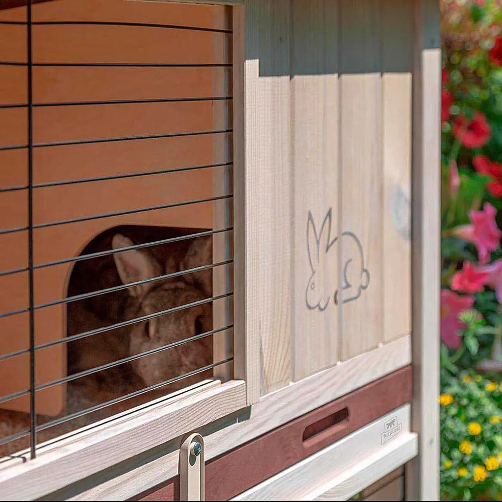 Ferplast Ranch 100 Basic cage lapin blanc 92cm 57090000 - 9
