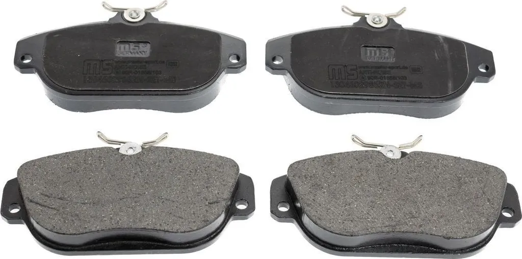 Jeu de plaquettes de frein avant pour Volvo 740 berline type 744 MS