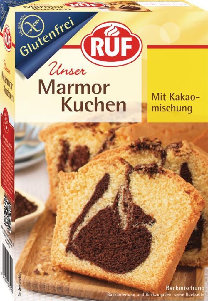 RUF Marmor Kuchen glutenfrei Backmischung Produktbild 