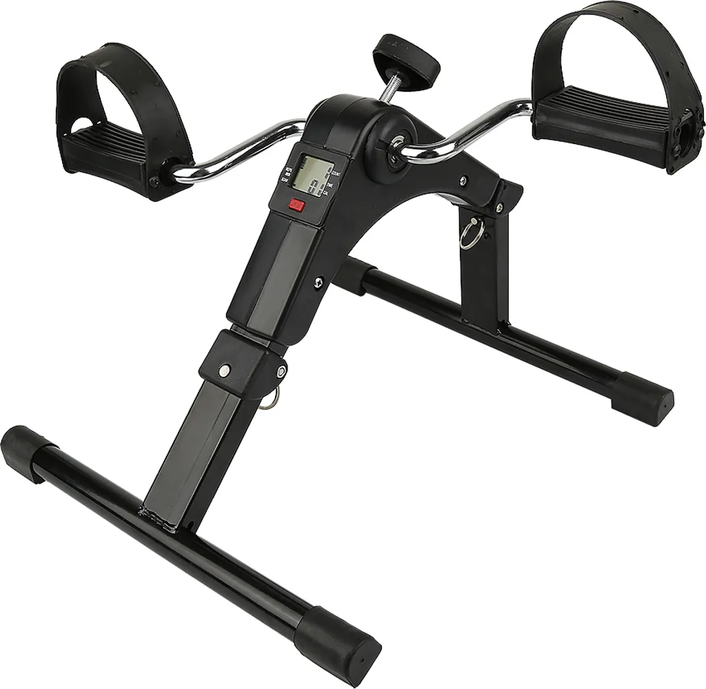 WYCTIN Entraîneur à pédales et mini vélo d'appartement Fitness Noir