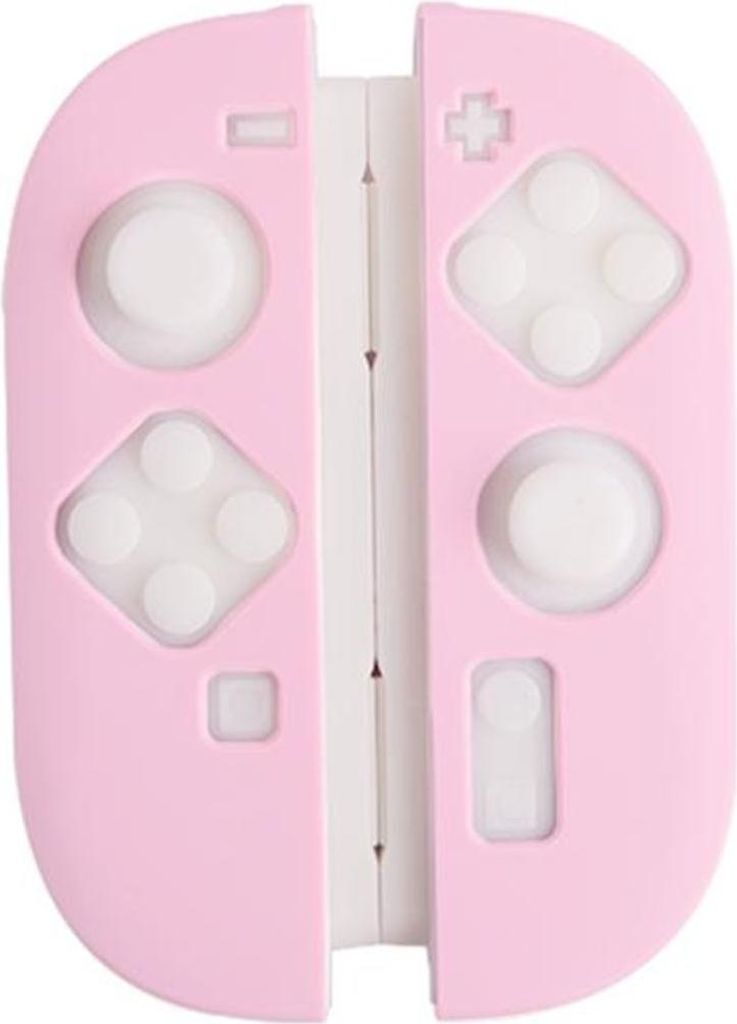 Für Nintendo Switch 2 Joy-Con Grip Design Soft Touch Silikon Schutz Hülle Rosa